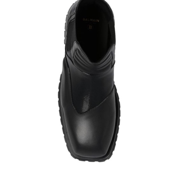 Balmain square toe paneled boot sz 42 - Picture 3 of 4